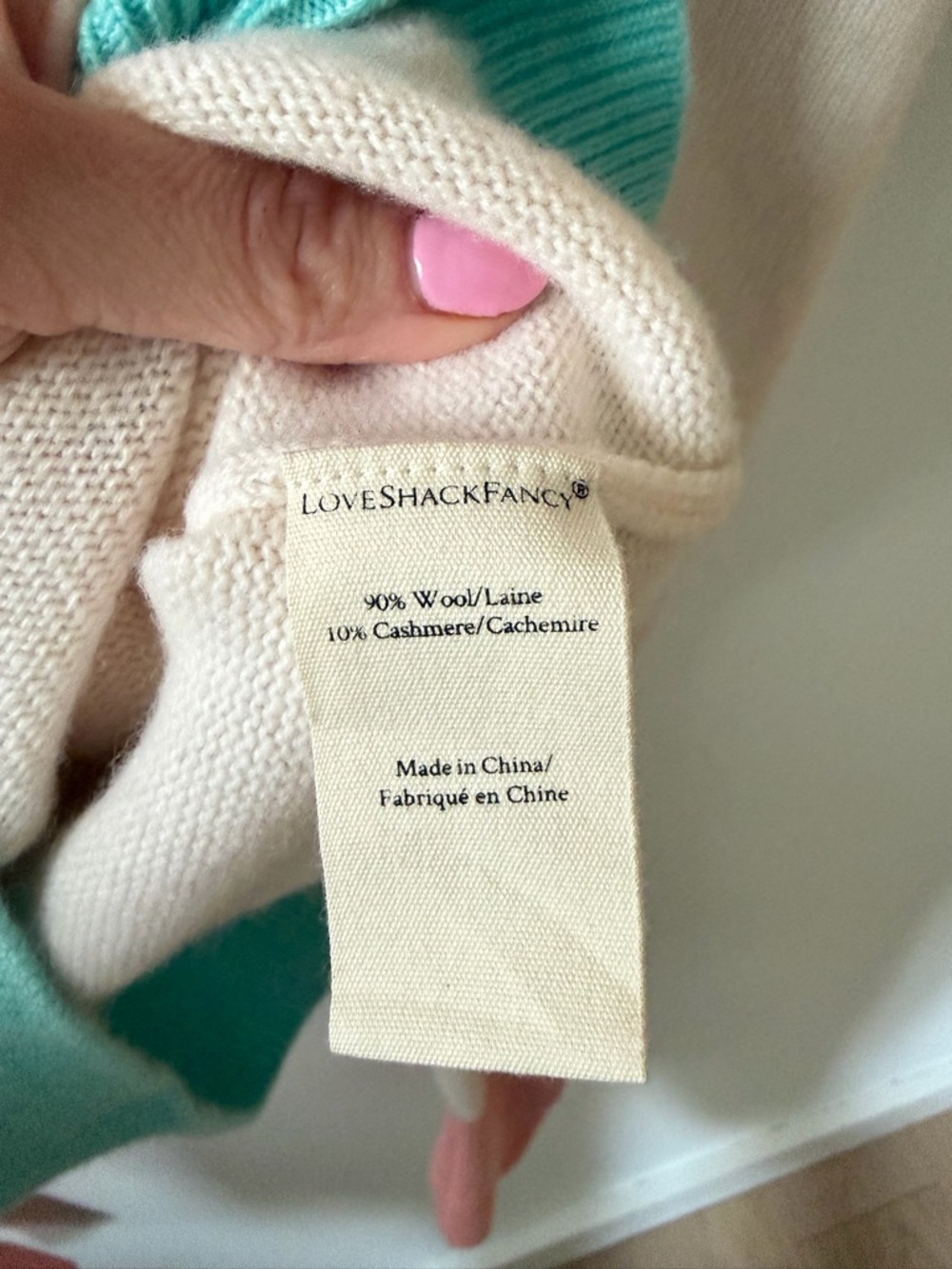 LoveShackFancy Greece Ruffle Sweater - Picture 5 of 7